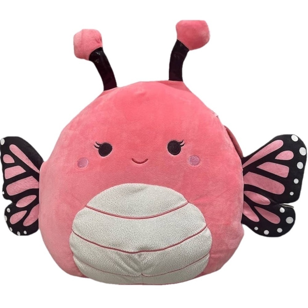 Squishmallows Andreina Pink Butterfly Huge Plush Stuffed Animal Plush KellyToys